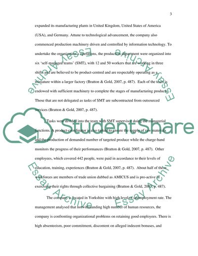 Impact of Human Resource Policies in the Context of Servo Engineering Companys HR Management