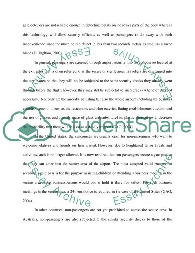 improving airport security essay improving airport security essay