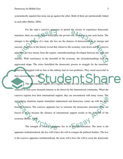 Democratization among Challenges