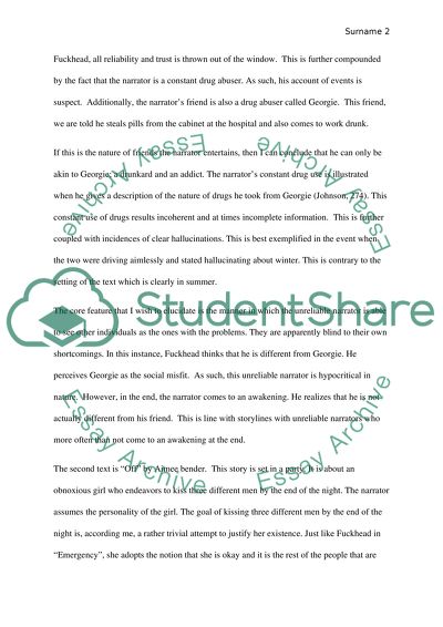 Unreliable Narrators