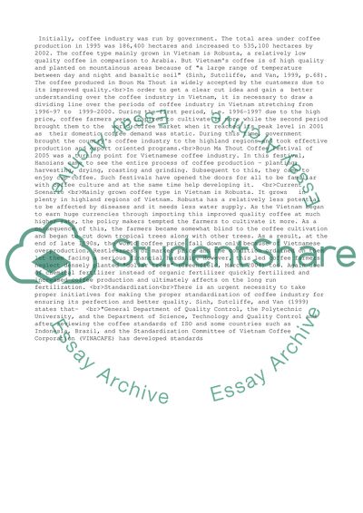 Coffee case essay 05 image