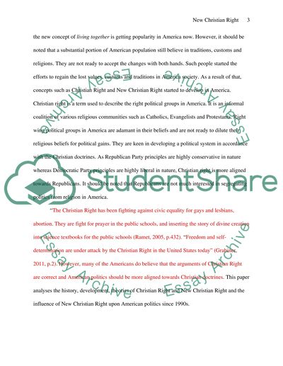 Why has the New Christian Right been so successful in US politics since the early 1990s