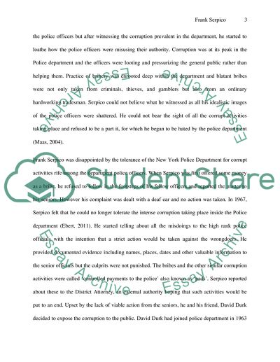 Biography of Frank Serpico