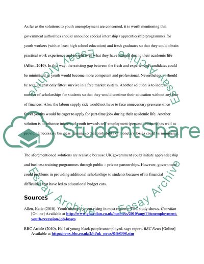 Specific Economic Problem Currently Affecting UK