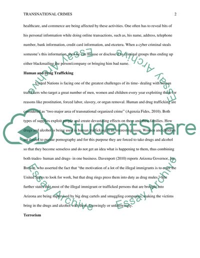 Transnational Crimes