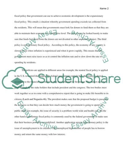 Macroeconomics - Term Paper