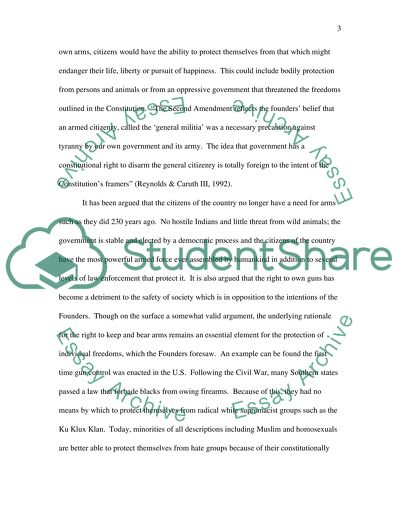 Gun Control in the USA