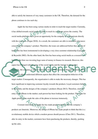 PEST Analysis for the Iphone in the UK