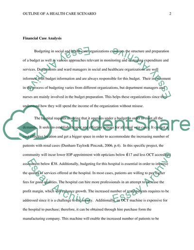 Budgeting in Social and Healthcare Organizations