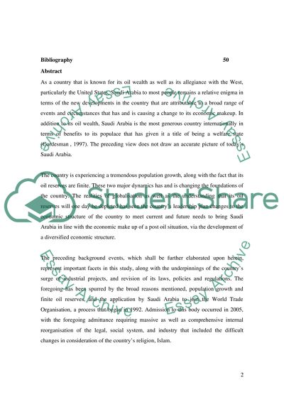 International and Domestic Food Franchising in Saudi Arabia