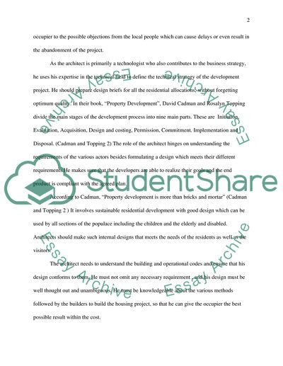 The Modern Architect-Technologist and Strategist