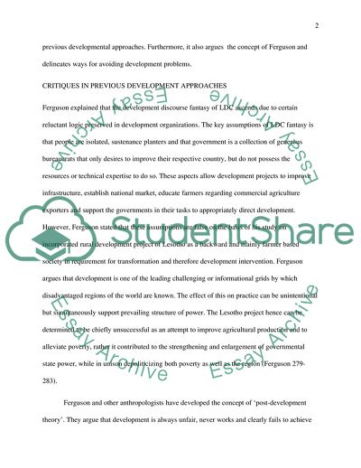 Previous Development Approaches