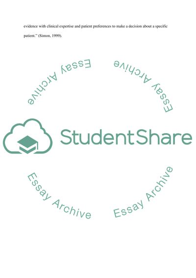 Evidence Based Paper (Asthma)