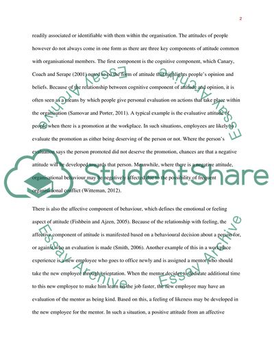 Effects of Human Dimension on Organisational Behaviour