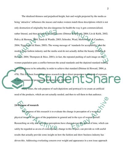 The Fashion Industry and the Role of the Media in Shapin