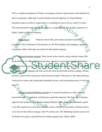 Prada Perfume Marketing Analysis