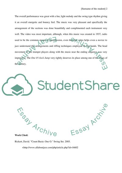 Short listening and assignment