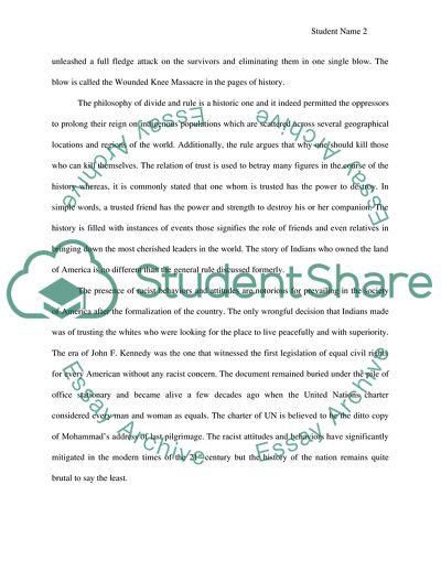 Wounded Knee: Party Politics and the Road to an American Massacre