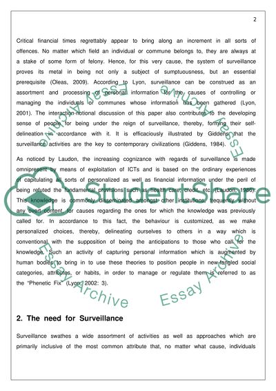 Is a Surveillance Society inevitable in the age of new media