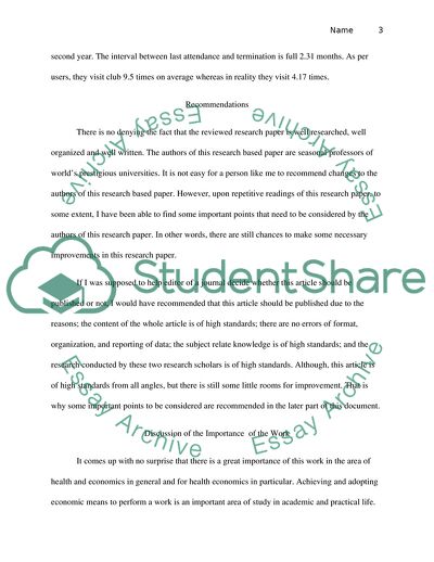 Paying Not to Go to the Gym