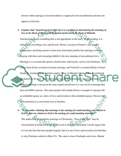 Marriage Interpretation in the Bible