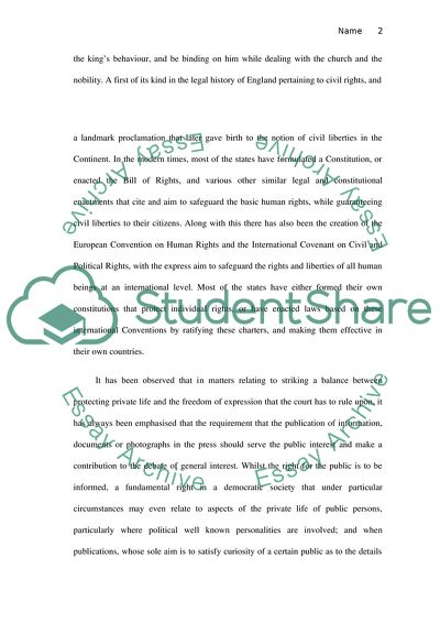 Human Rights and Civil Liberties in the UK