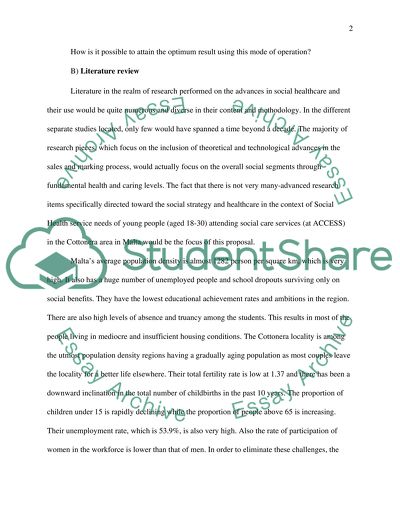 Complex Center of Social Services Access