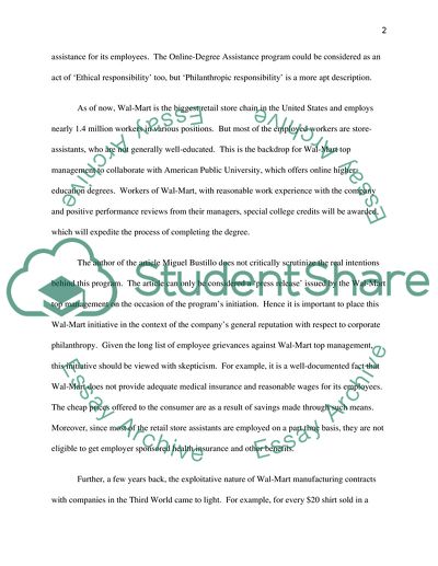 Current Event Article