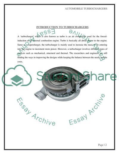 Turbochargers to be used in commercial two wheelers