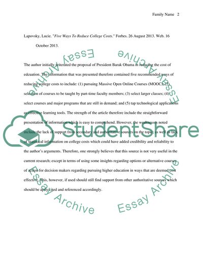 Is the Cost of College Too High