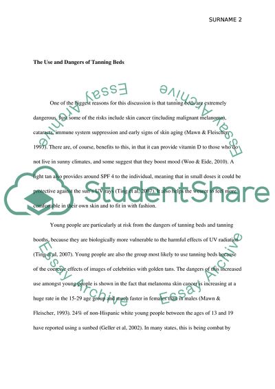 Should Tanning Salon Employees Be Regulated on How Much They Tan