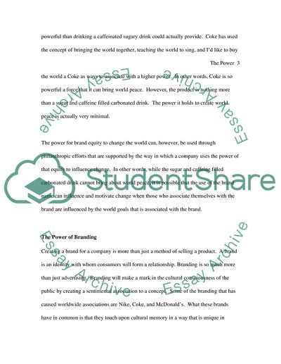 The Power of Branding - How Brand Equity Rules the World