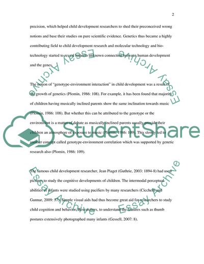 Technological Changes in the Methods Used to Study Child Development