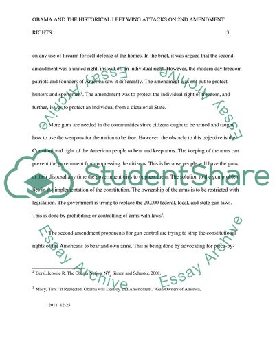 Obama and the Historical Left-Wing Attack