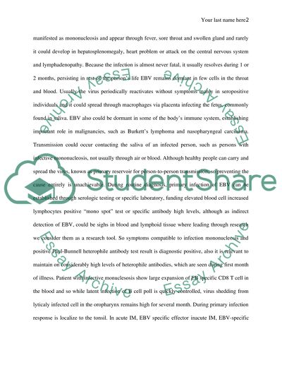 Immunohistochemical Method to Identify Epstein Barr Virus in Tonsil Tissue