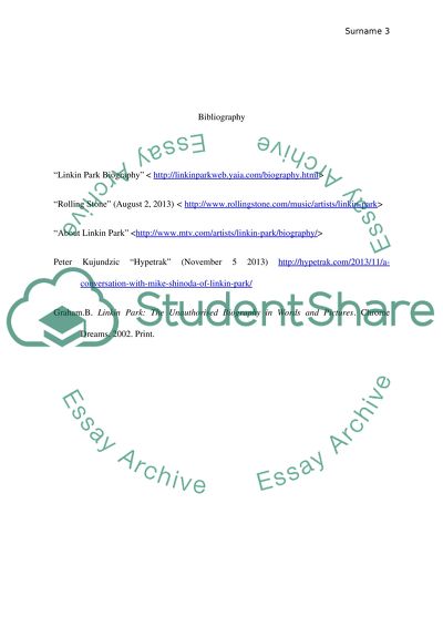 Popularity of Linkin Park