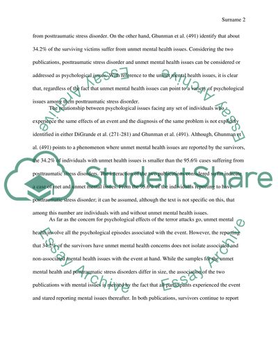 Terrorist Attack On World Trade Center