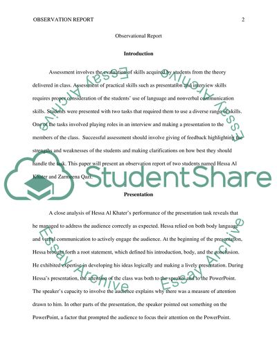 Communication Skills of Students