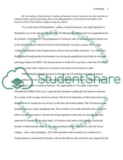 Combating Terrorism Module