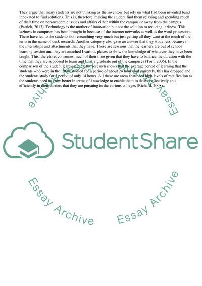 The Effective Management of Time