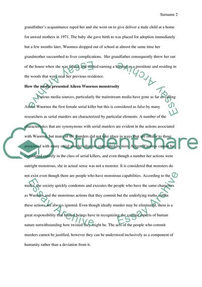 Murderous Monsters: Aileen Wuornos