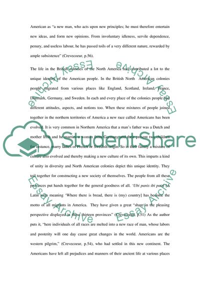 American Identity Paper