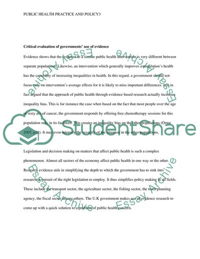 The UK Public Health Practice