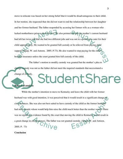 Analysis of Wages v. Wages Case