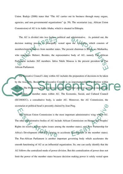 African union thesis image