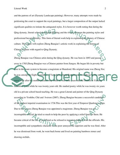 History and Culture of China