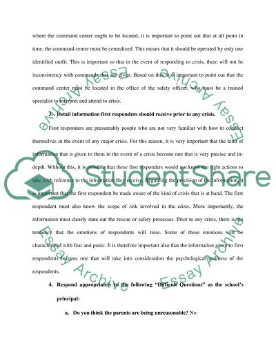 Public Opinion and Responding to Crisis