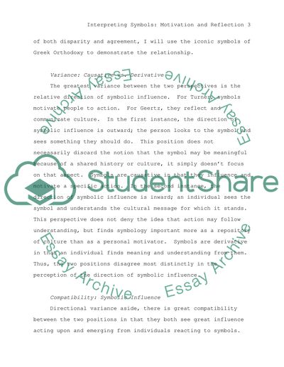 Interpreting Symbols: Motivation and Reflection