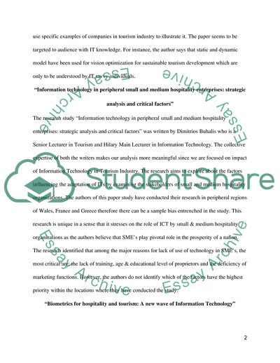 Critical Writing ICT in Various Industries