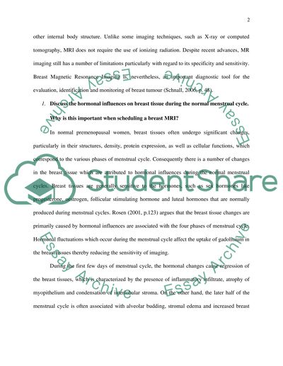 Breast Magnetic Resonance Imaging
